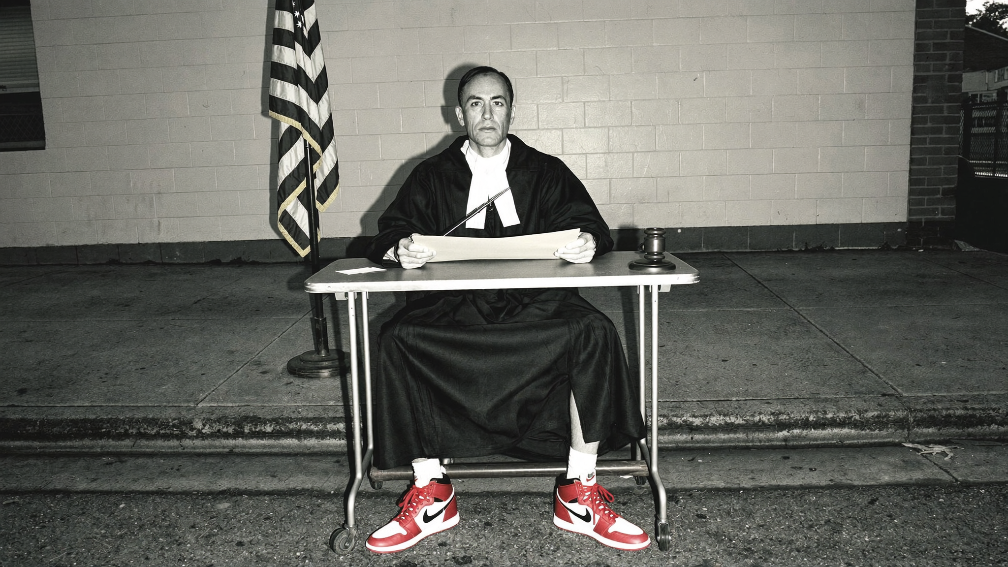AI-generated campaign visual for NIKE — concept only, not affiliated with NIKE